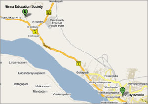 Nimra College Location Map